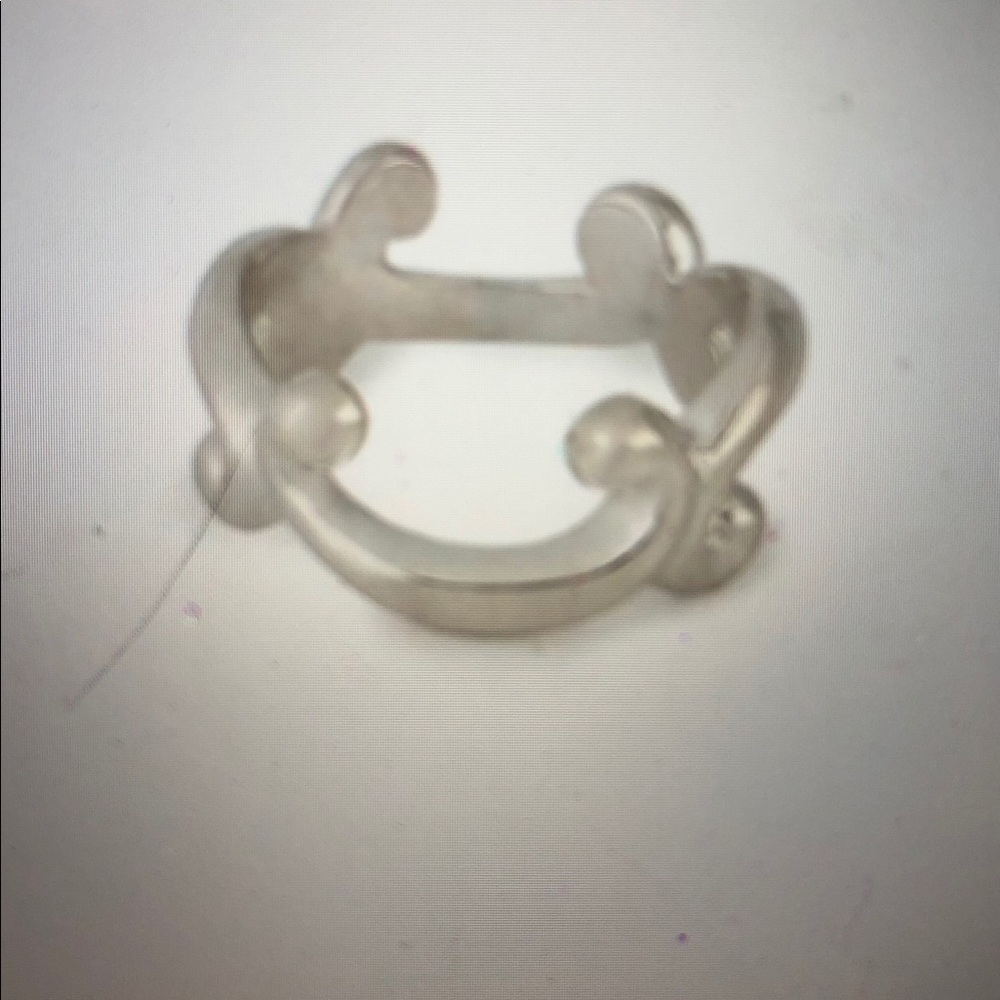 UNITY sterling silver ring.